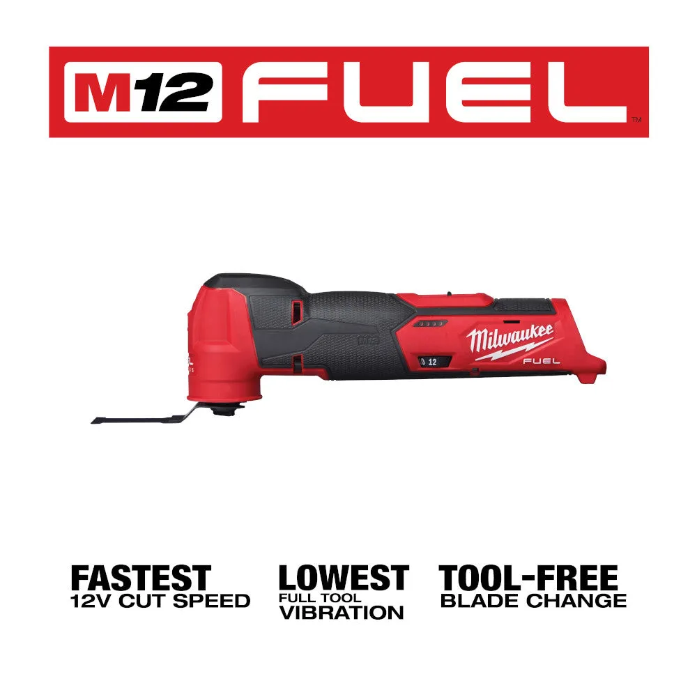 Milwaukee 3497-22OMT M12 FUEL 12V 2-Tool Cordless Combo Kit w/ Multi-Tool