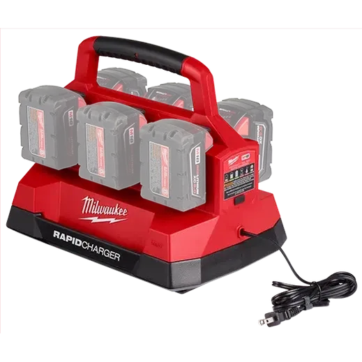 MILWAUKEE M18™ PACKOUT™ Six Bay Rapid Charger 48-59-1809