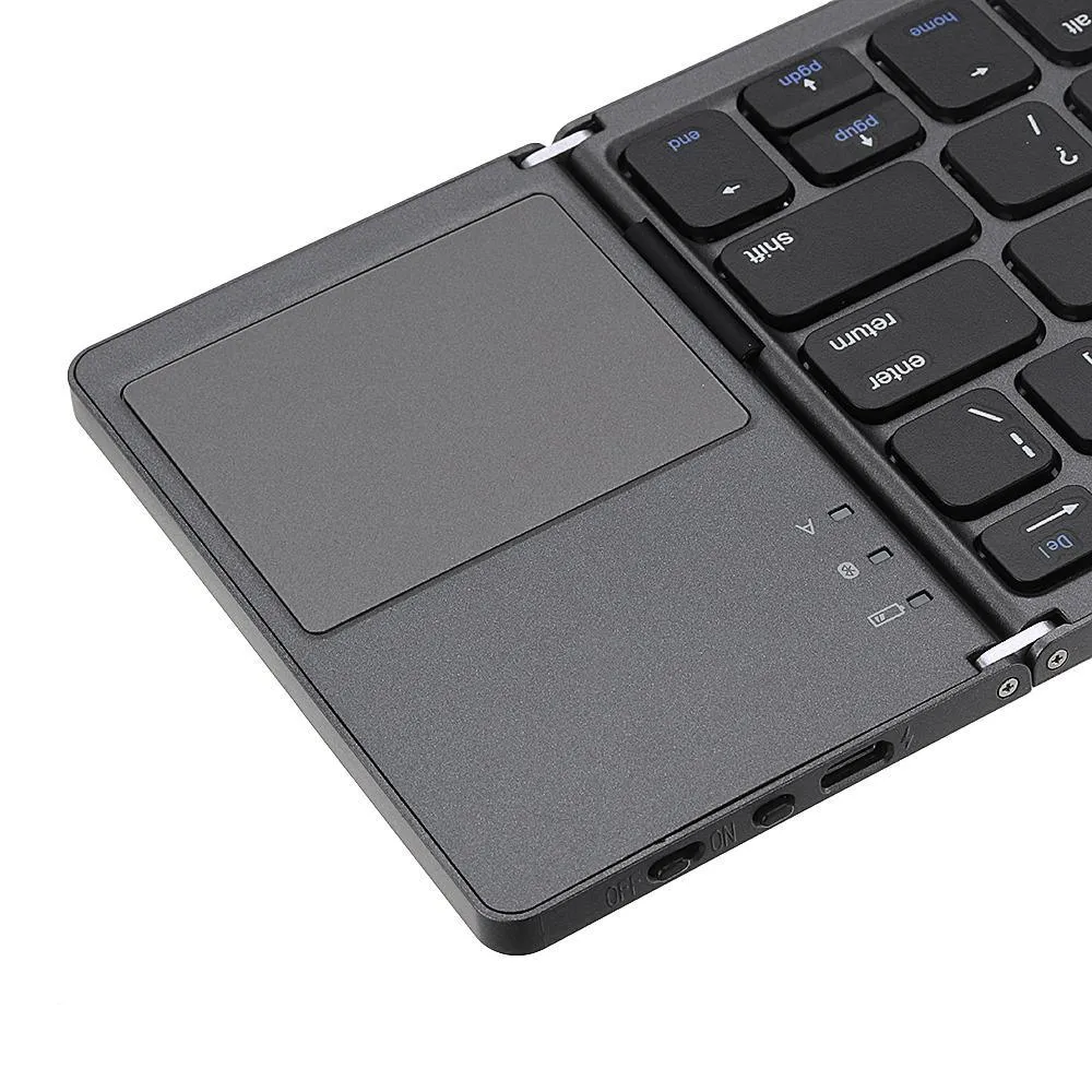 Mini Bluetooth 3.0 Folding Keyboard Touchpad For Samsung Dex Windows/iOS/Android Systems