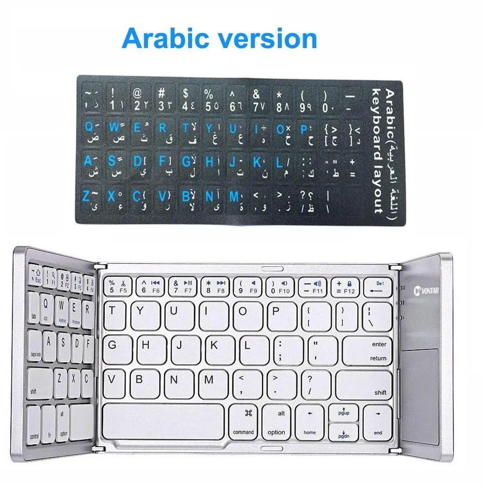 Mini Bluetooth 3.0 Folding Keyboard Touchpad For Samsung Dex Windows/iOS/Android Systems