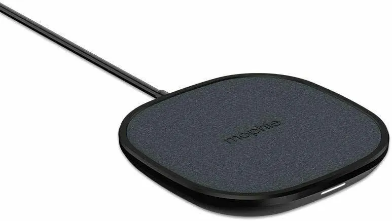 Mophie 10W Fabric Qi Wireless Charging Pad for iPhone 12 13 14 15 16 Pro Max