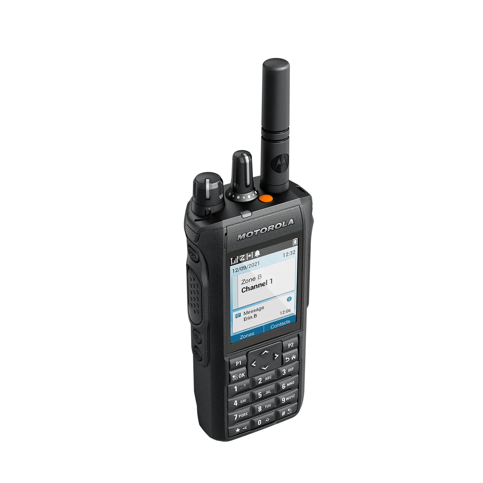 Motorola R7 Portable Two-Way Radio | Full Display & Keypad