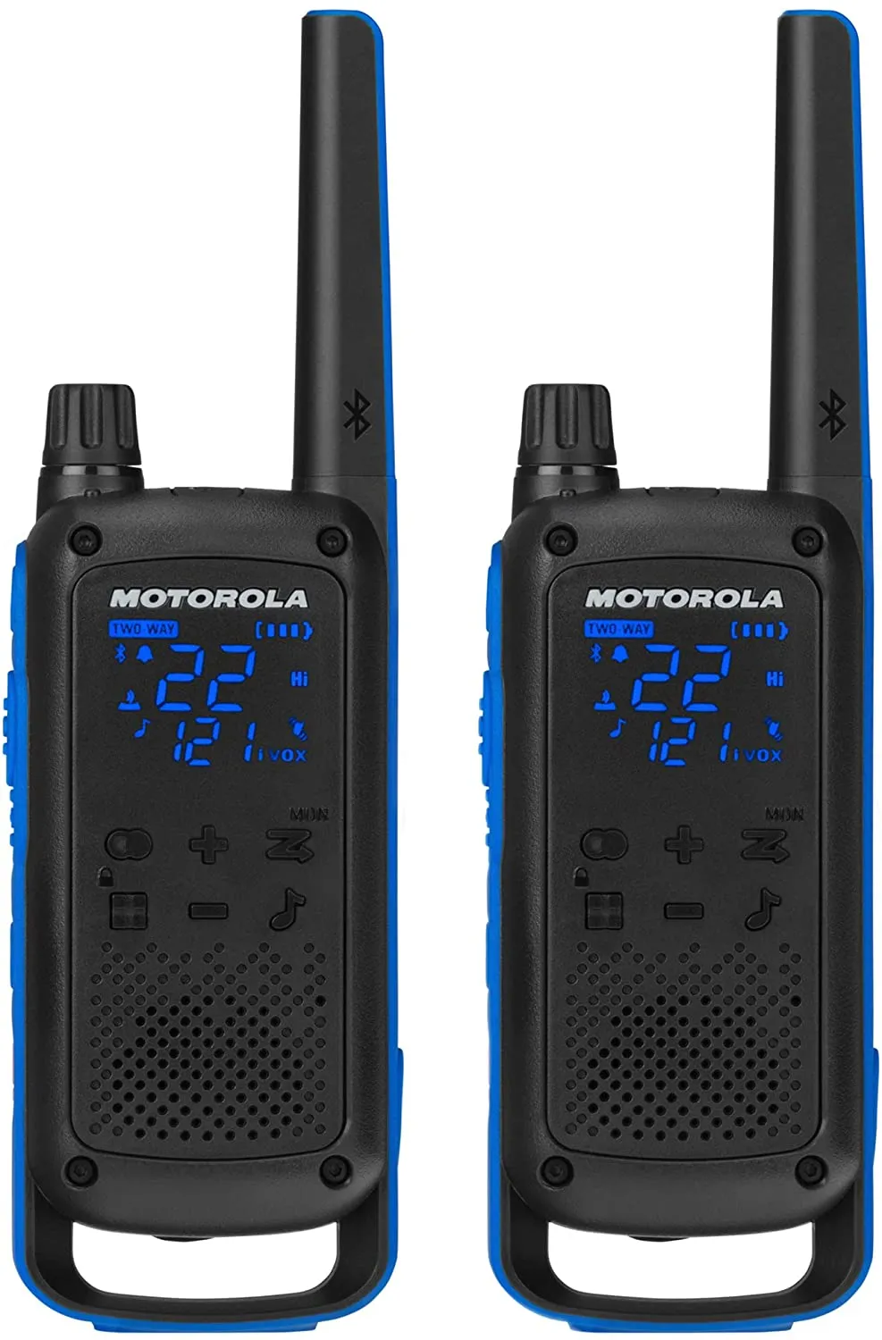 Motorola T802 Bluetooth Two Way Radio with GO LOCATE (2 pack)