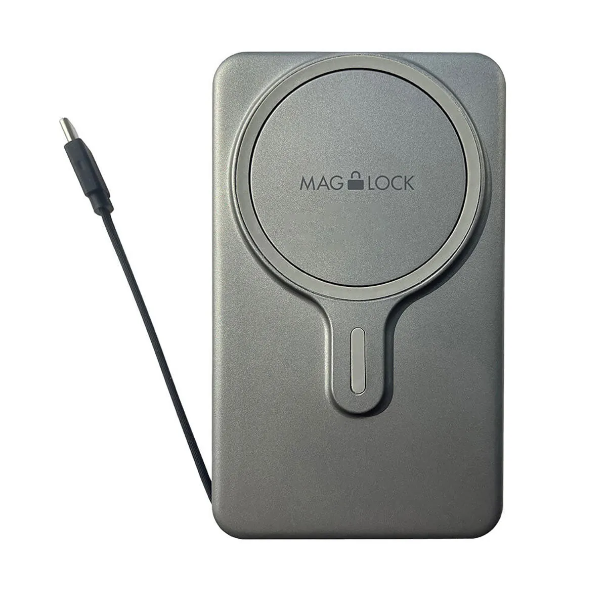 Mycharge Maglock Hub 5k mAh All In One Wireless Custom Chargers, Black