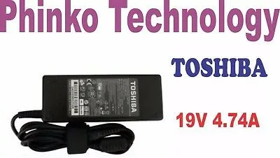 NEW Original Adapter Charger TOSHIBA Satellite L300 M300