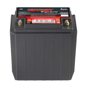 Odyssey Battery AGM Battery 12V 340 Cranking Amps Top Post Screw" Terminals - 6.70" L x 6.89" H x 3.90" W