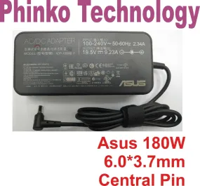 Original 19.5V 9.23A 180W Charger for ASUS ROG Gaming 6.0*3.7mm Central Pin