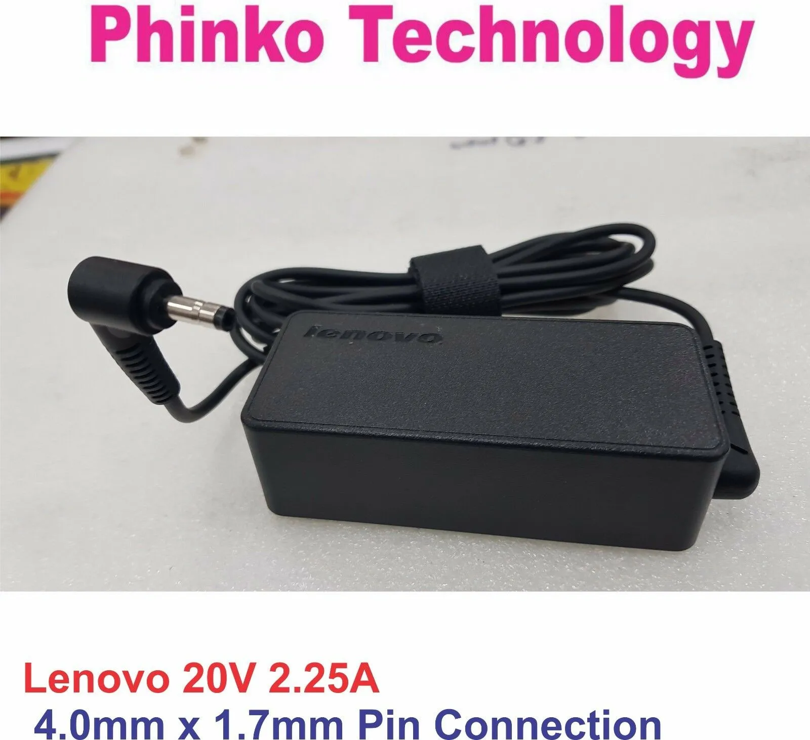 Original Adapter Charger for LENOVO MIIX IDEAPAD 510-12ISK 4.0mmX1.7mm