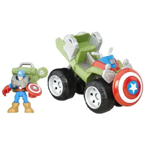 Playskool Heroes Marvel Super Hero Adventures Flip-Out Stunt Buggy Vehicle