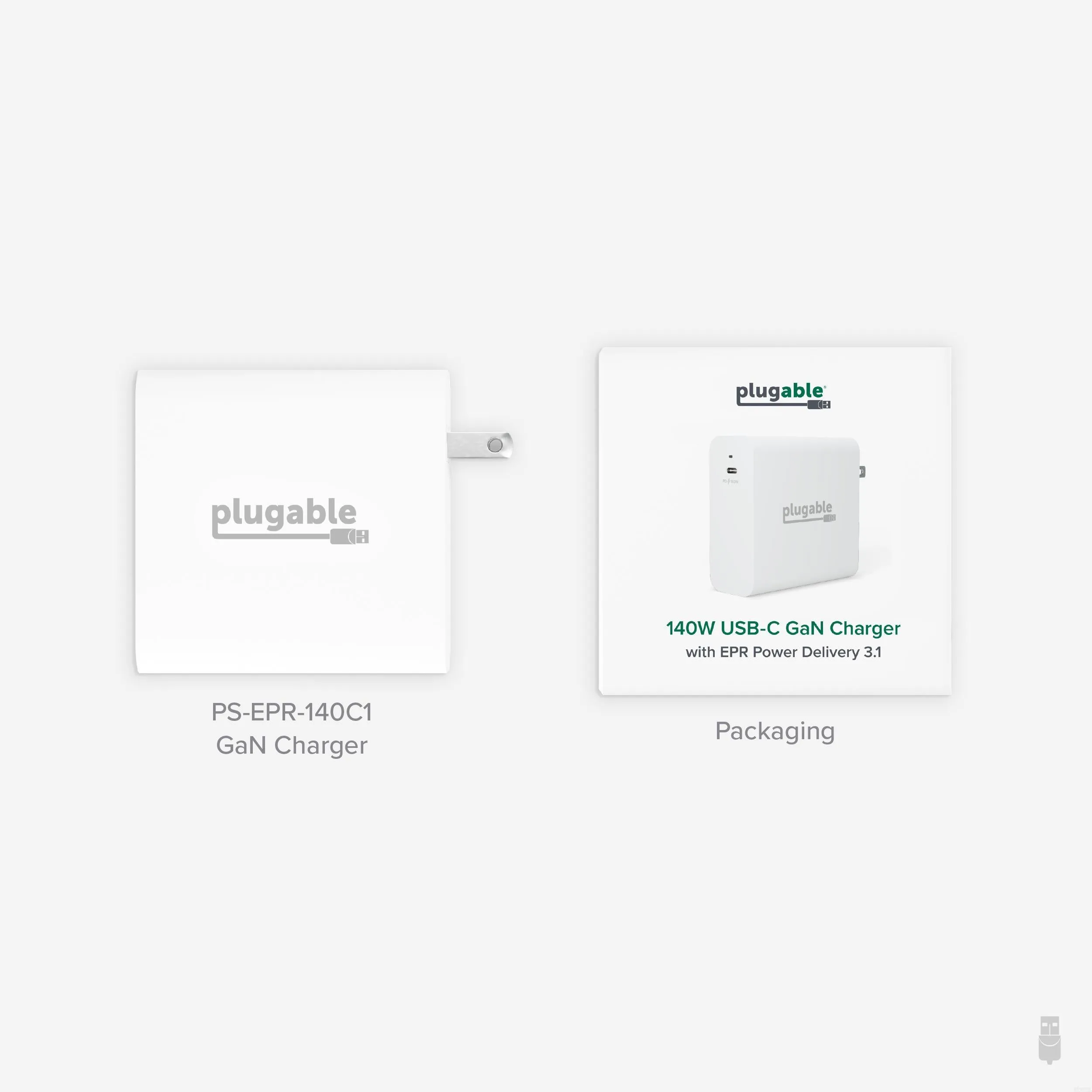 Plugable 140W USB-C GaN Power Adapter