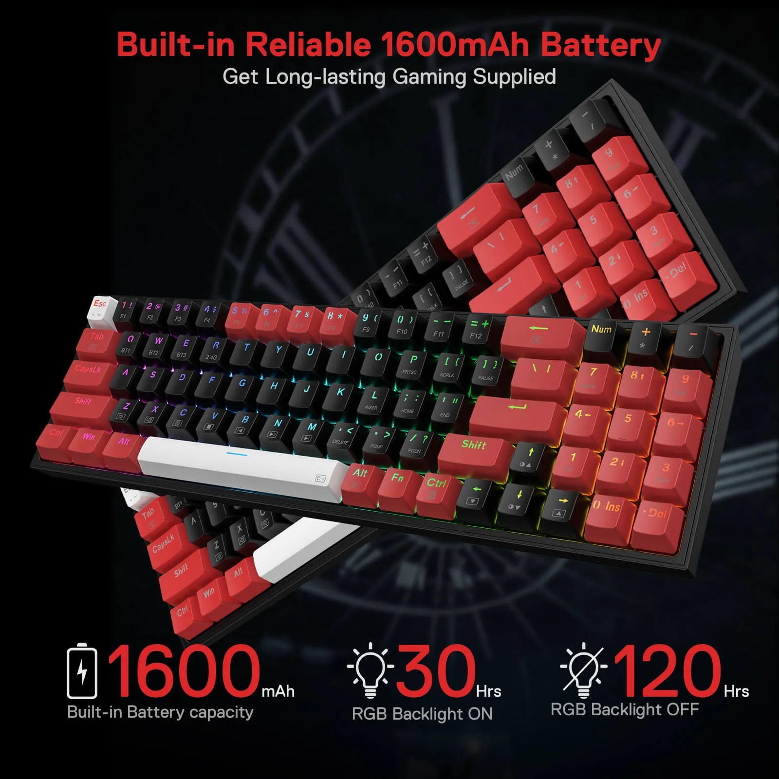 POLLUX K628 PRO 75% Wireless Gaming Keyboard