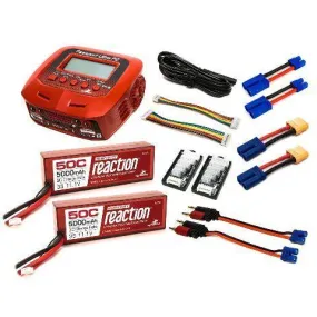 POWERSTAGE BUNDLE - STAGE 6 2x3S LiPo 5000mAh 50C