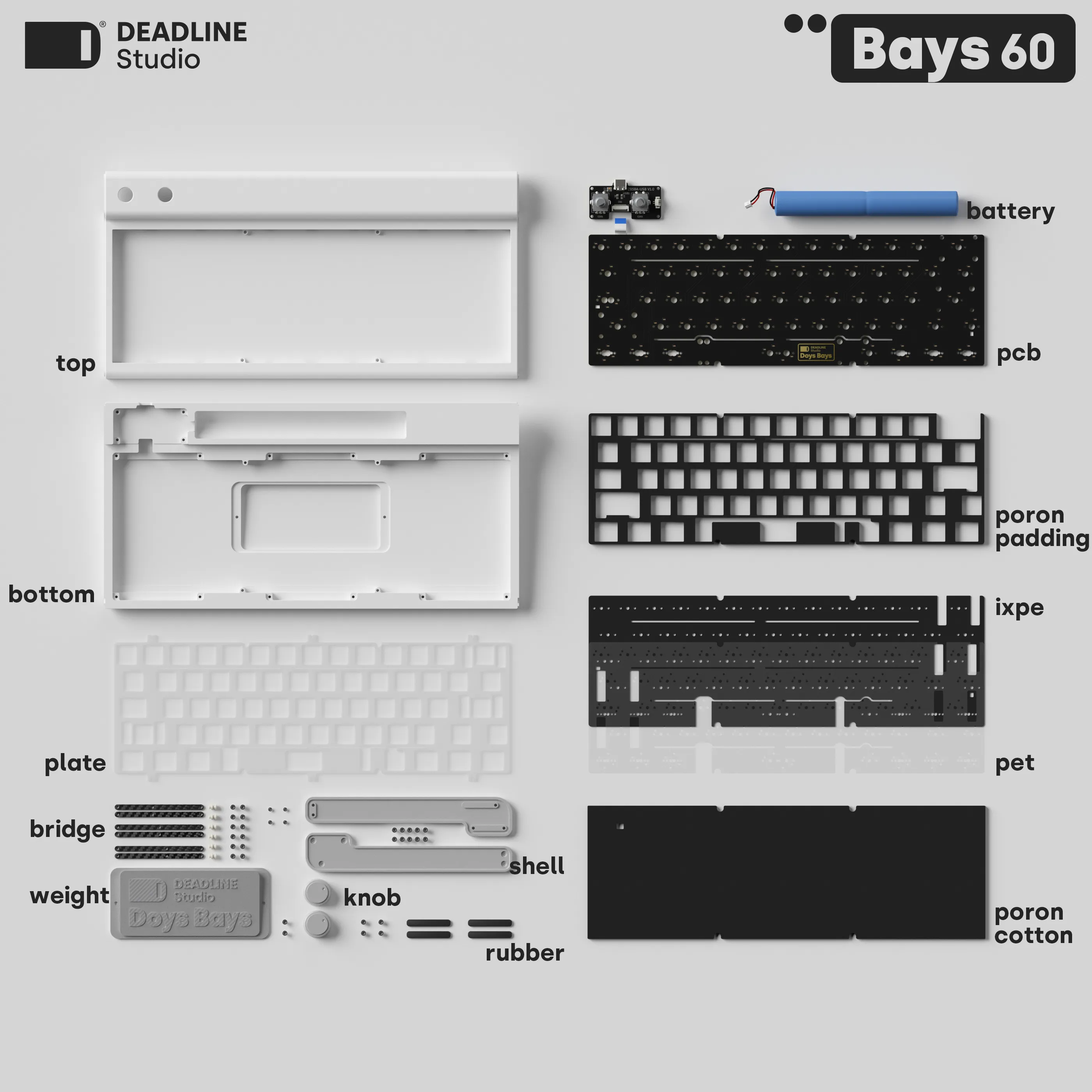 [Pre-Order] BAYS60 by Deadline