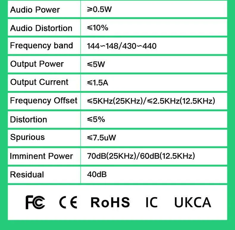 Quansheng UV-K6 Walkie Talkie 5W Air Band Radio Tyep C Charge UHF VHF DTMF FM Scrambler NOAA Wireless Frequency Two Way CB Radio