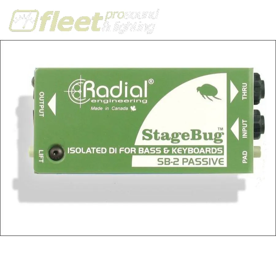 Radial StageBug™ SB-2 Passive Direct Box