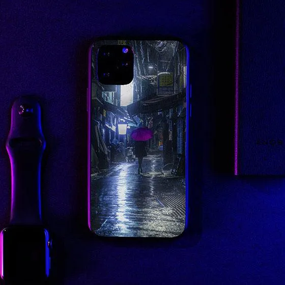 Rainy Seoul LED Case for iPhone