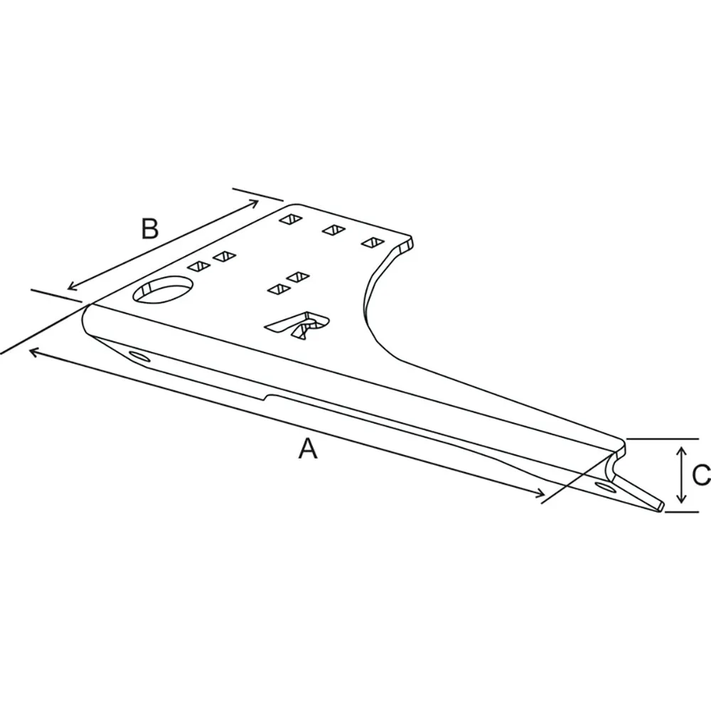 RAM Mount No-Drill Laptop Base for the Dodge Citadel, Durango  Jeep Grand Cherokee 2011 - 2017 [RAM-VB-186]