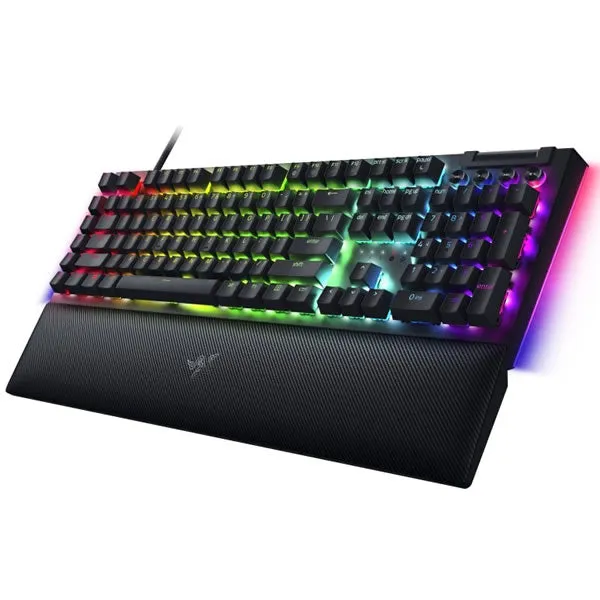 Razer BlackWidow V4 Chroma RGB Razer Green Clicky USB Wired Black Mechanical Gaming Keyboard