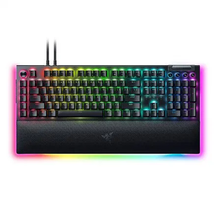 Razer Mechanical Gaming Keyboard Blackwidow V4 Pro Rgb Led Light, Nord, Wired, Black, Yellow Switches, Numeric Keypad