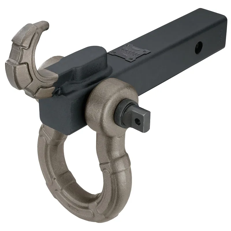 Reese Towpower Tactical 7089344 Tow Mount Hook and Shackle, Steel, Matte Pewter :EA: QUANTITY: 1