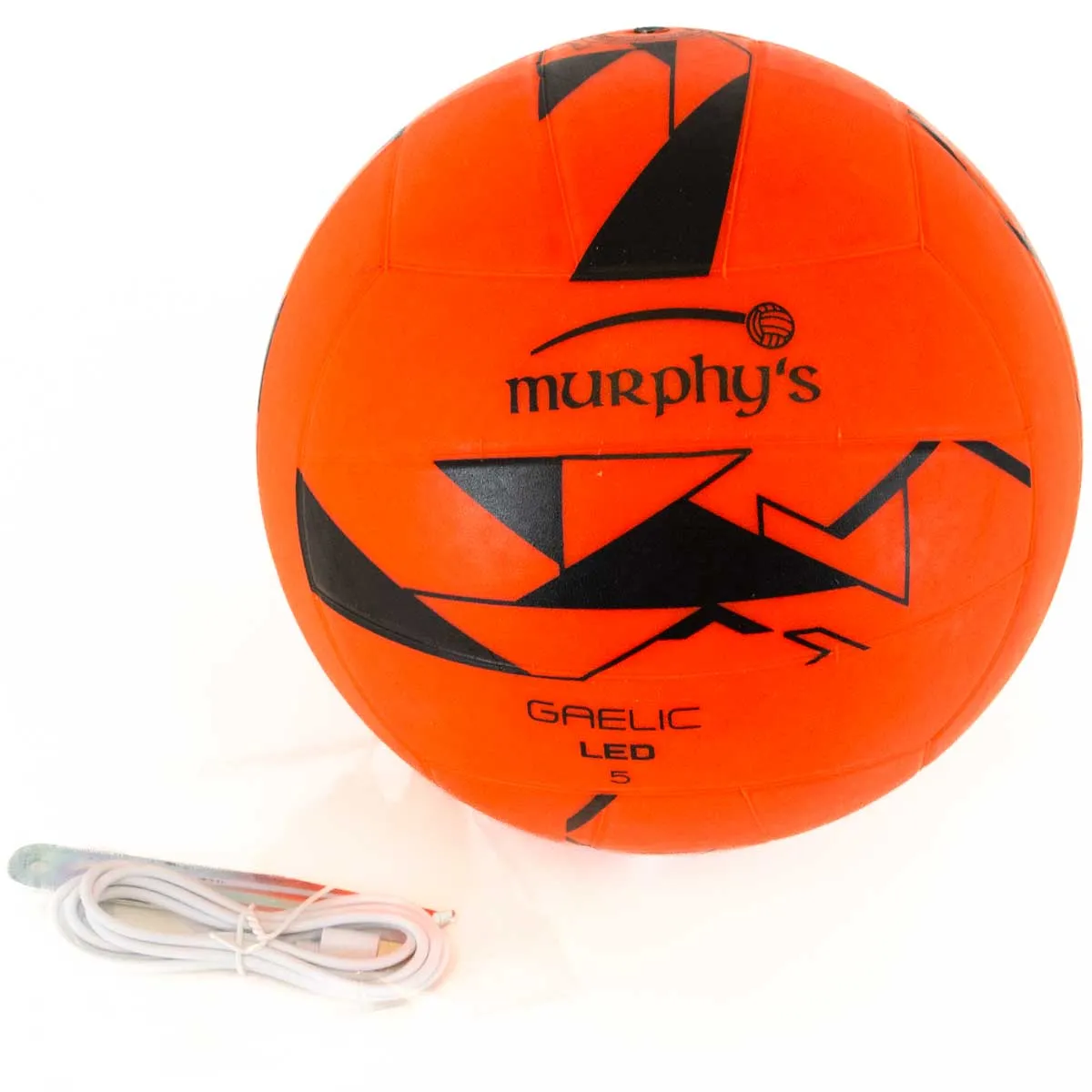 Reydon LED Light Up Gaelic Football Orange/Black