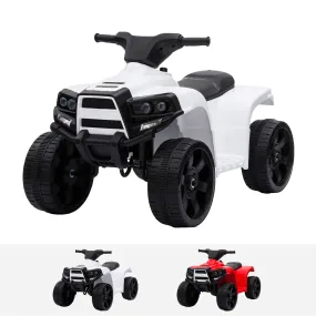 RiiRoo Renegade Rider 6V Electric Quad Motorbike In White