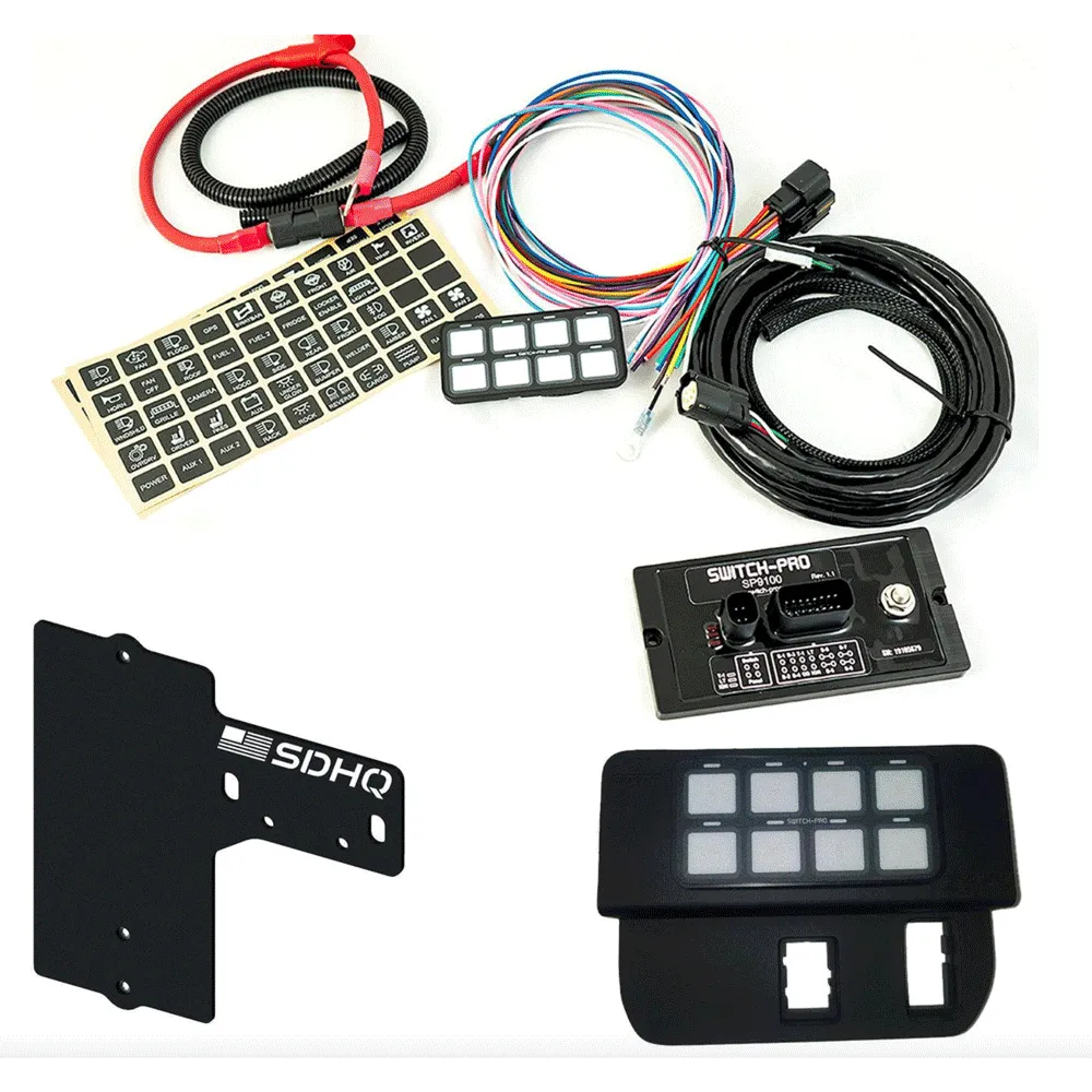 SDHQ - Complete Switch Pros SP-9100 Mounting Kit - Toyota Tacoma (2016-2023)