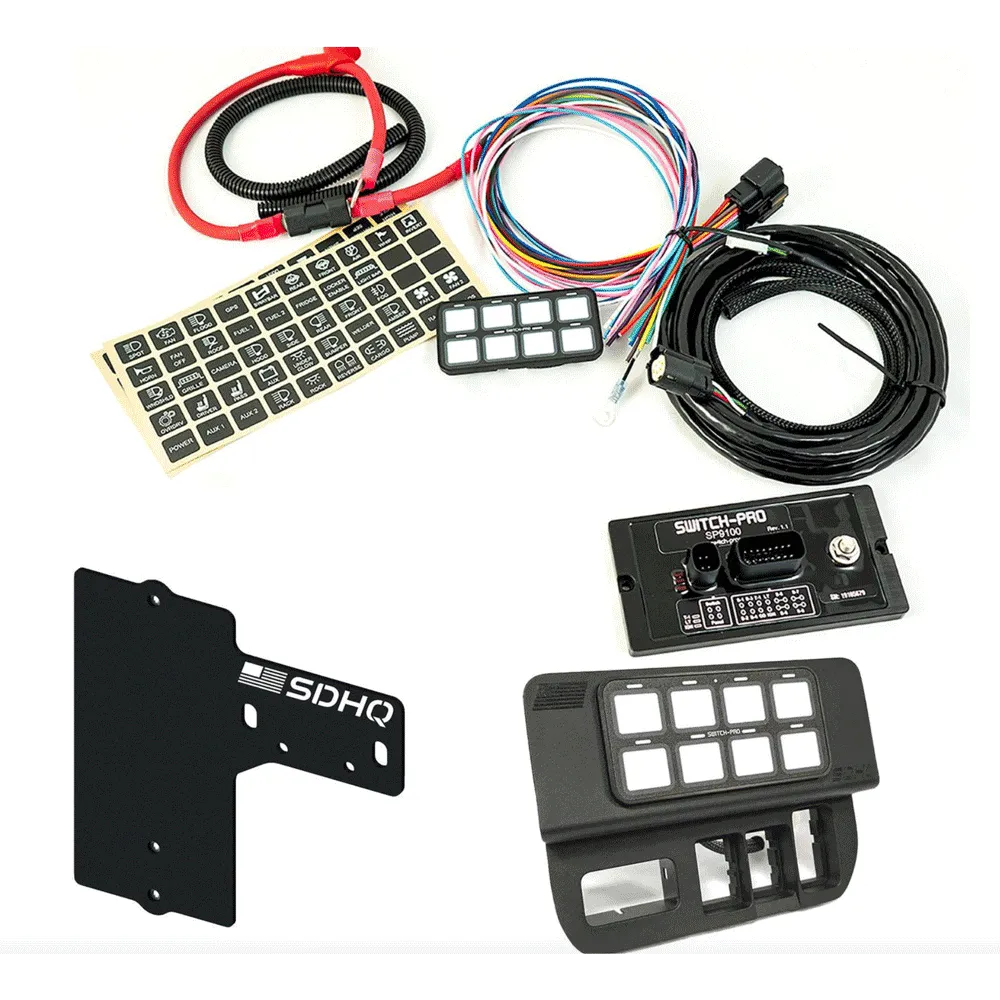 SDHQ - Complete Switch Pros SP-9100 Mounting Kit - Toyota Tacoma (2016-2023)