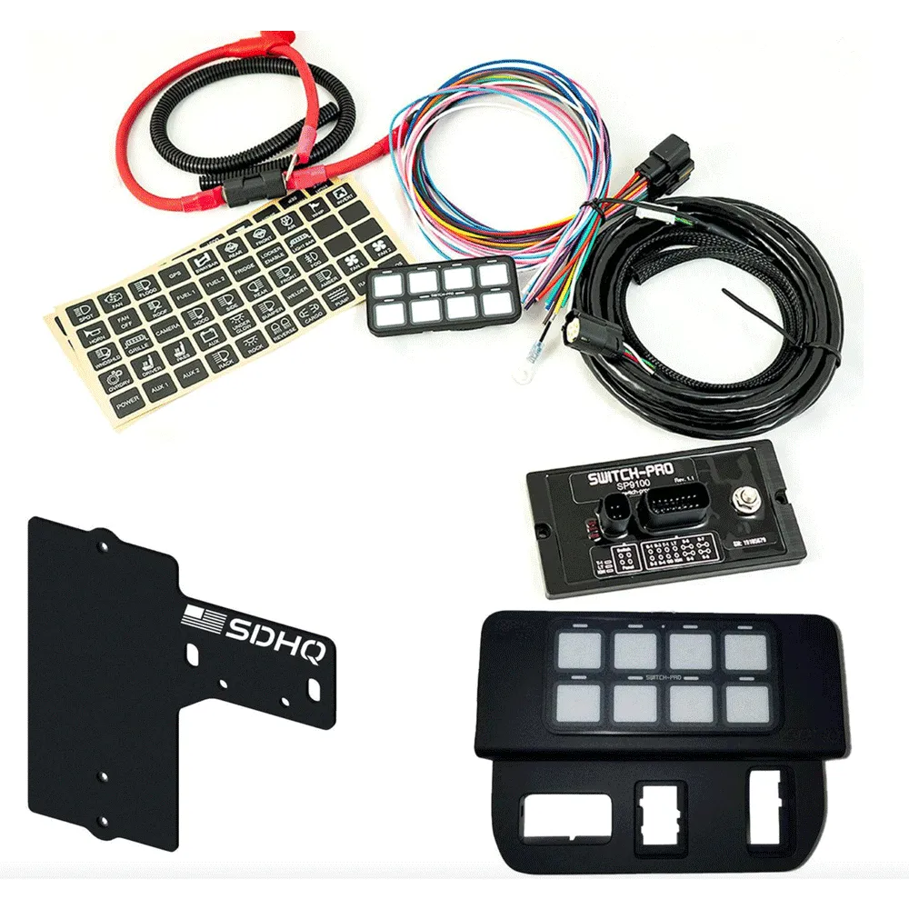 SDHQ - Complete Switch Pros SP-9100 Mounting Kit - Toyota Tacoma (2016-2023)