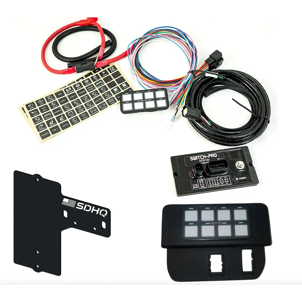 SDHQ - Complete Switch Pros SP-9100 Mounting Kit - Toyota Tacoma (2016-2023)