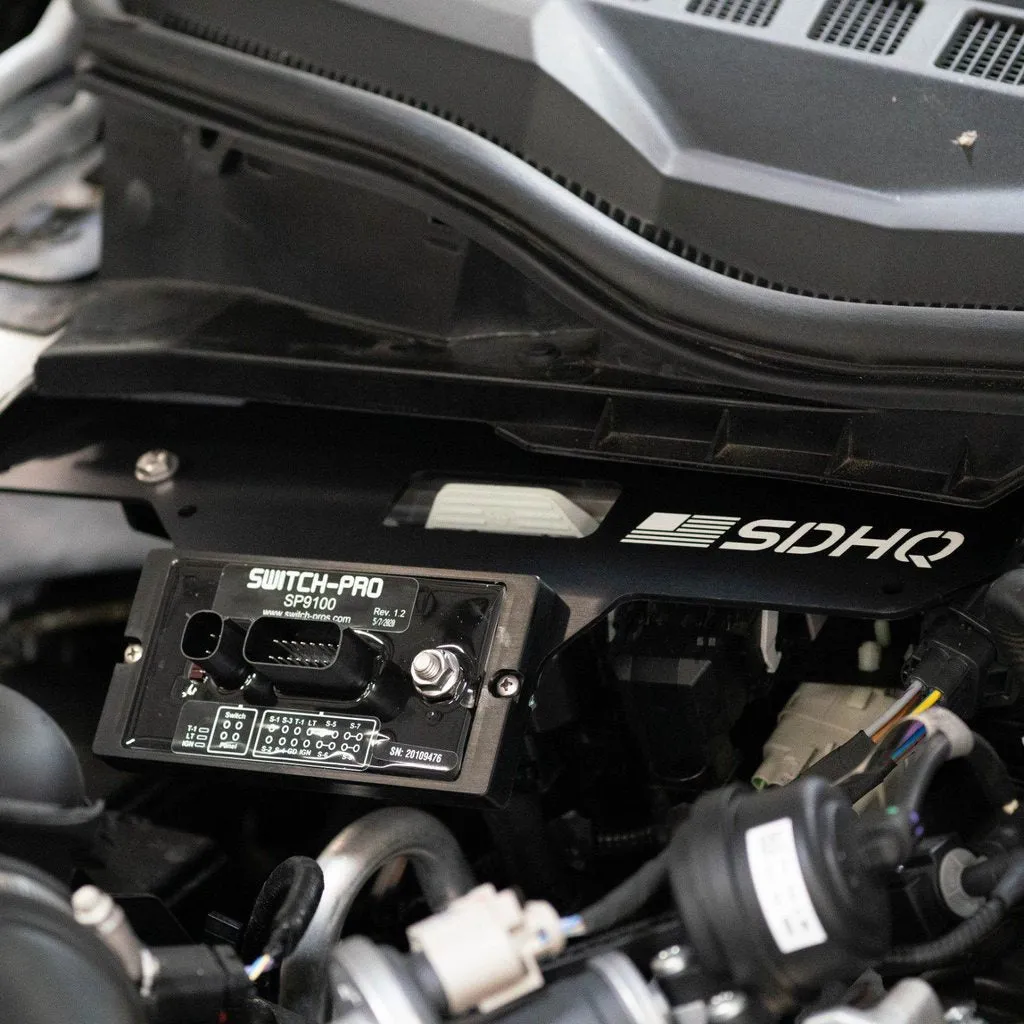 SDHQ - Switch-Pros Under the Hood Power Module Mount - 2017-2020 Raptor