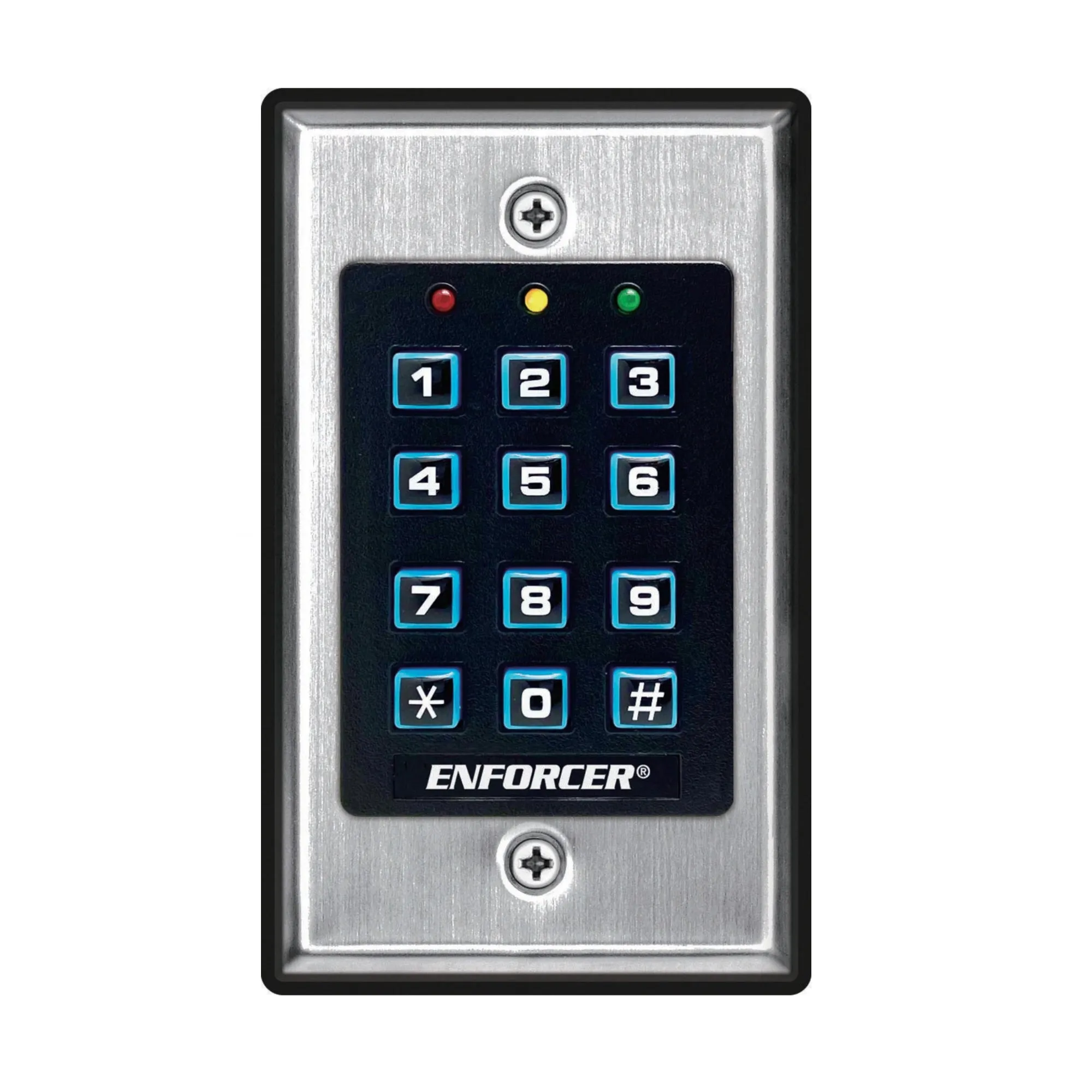 Seco-Larm SK-1011-SDQ Access Control Keypad, 1,000 Users, 1 Relay Output (Indoor Only)