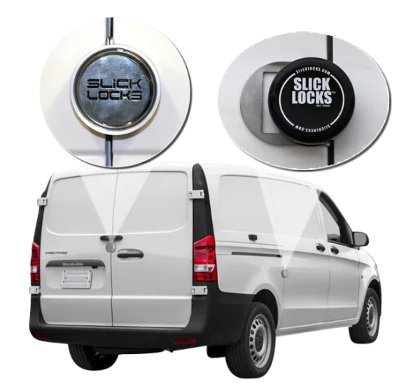 Slick Locks - 2015-2021 Mercedes Metris w/Double Sliding Doors Complete Turn Key Kit