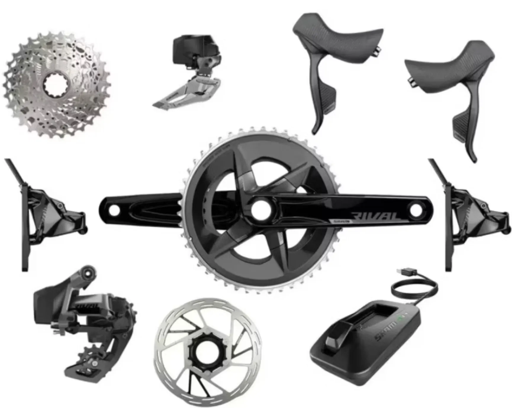 SRAM Rival eTap AXS Hydraulic Disc Brake Groupset OEM