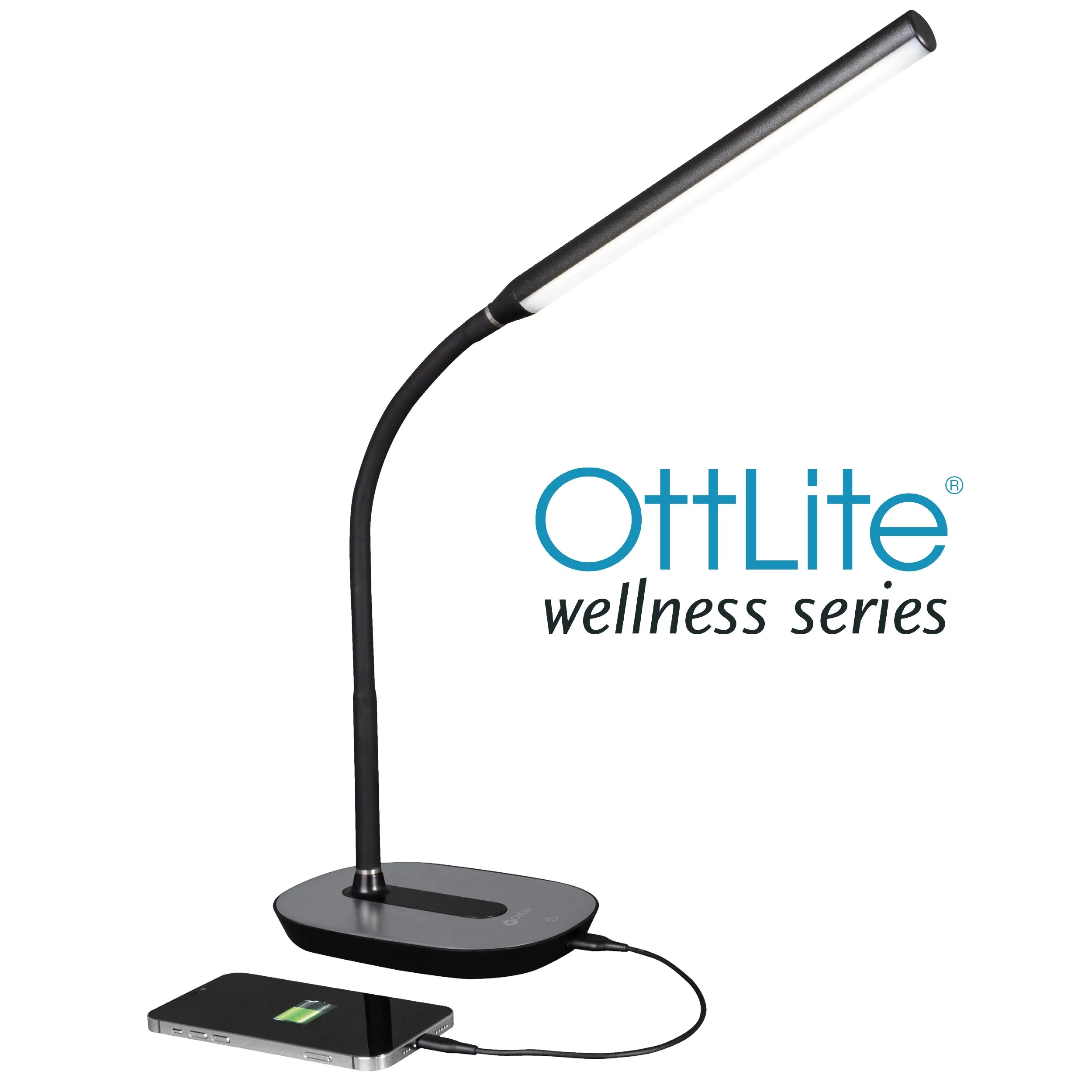 Strive LED Desk Lamp with USB Charging