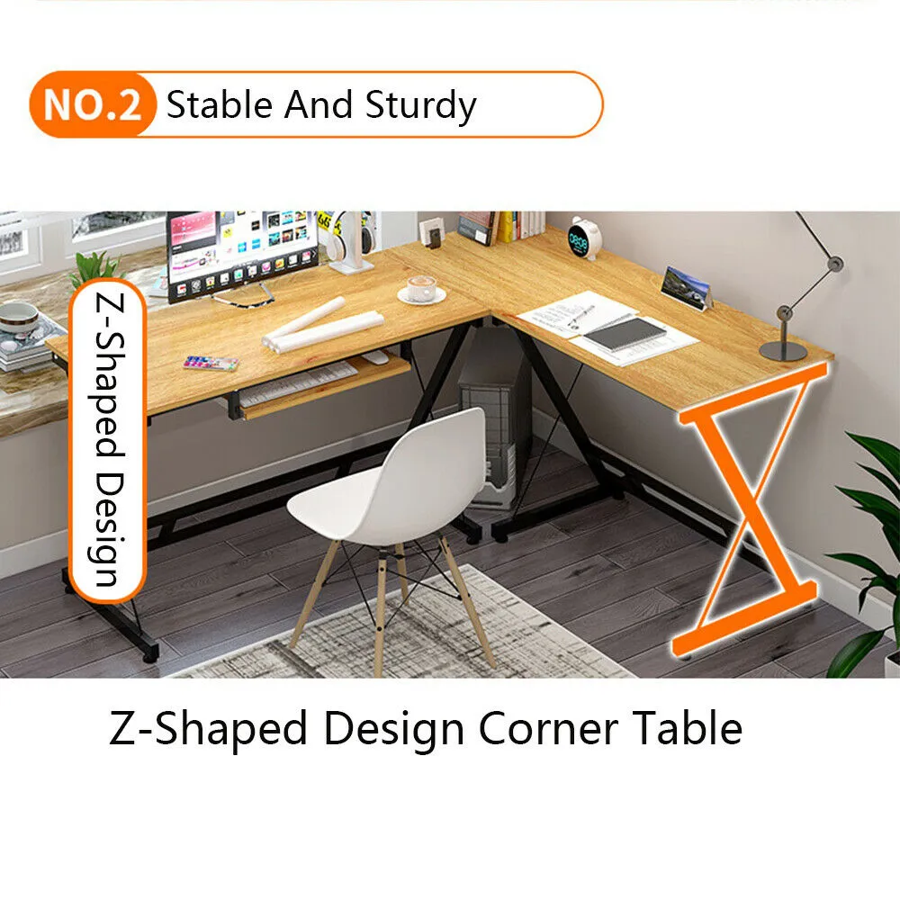 Study Computer Desk - Keyboard Tray