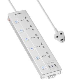 Surgee Smart With 5AC Outlet, 2 USB, Type-C (LPS-117)