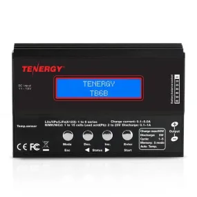 Tenergy TB6B Multi Balance Charger for NiMH/NiCd/LiPo/Li-Fe   Power Supply