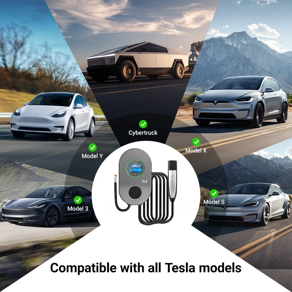 Tesla Wall Connector Hardwired 48A Charger (for U.S. Tesla Owners)