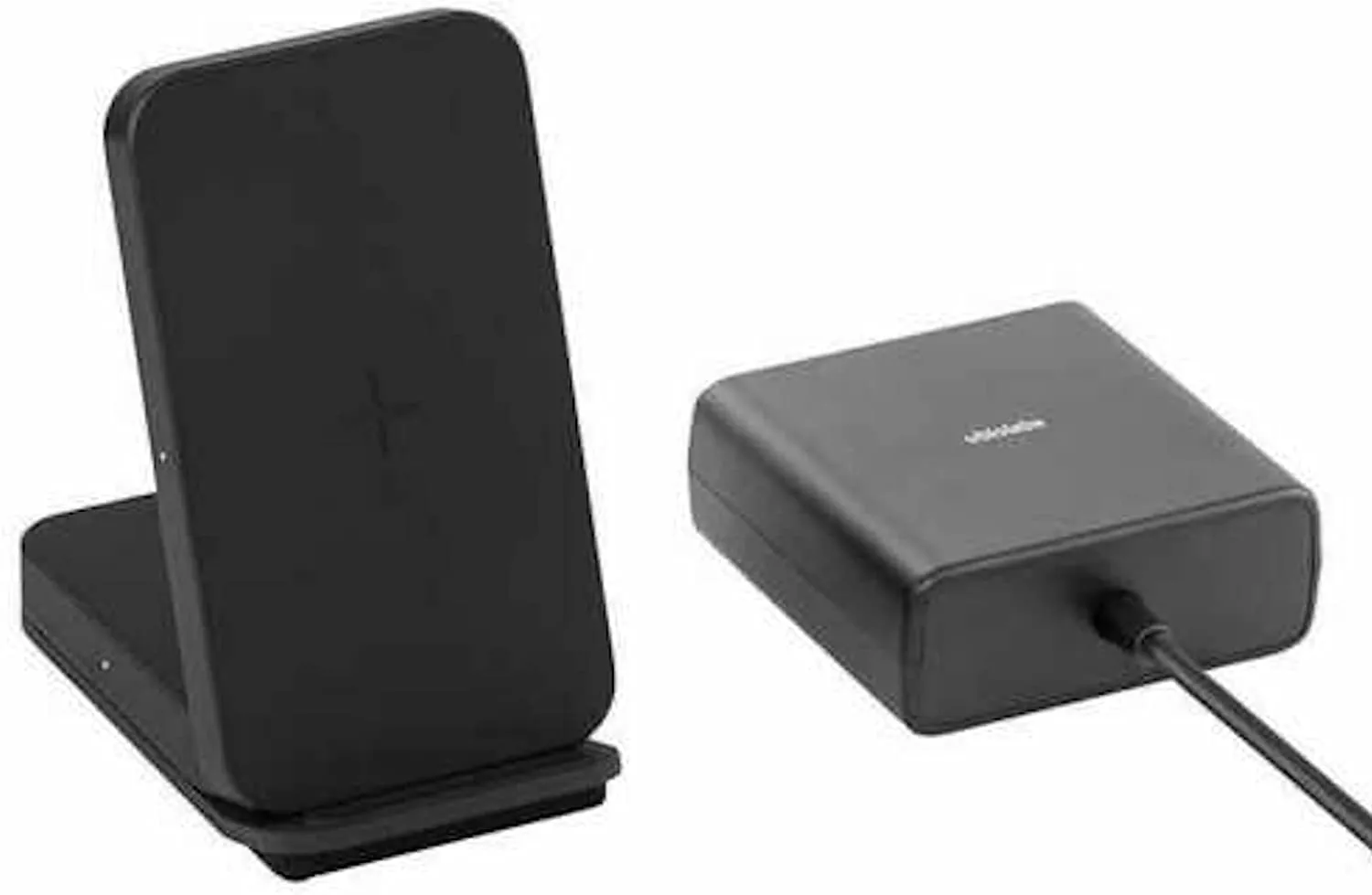 Ubio Labs 2-in-1 Wireless Charging Stand, Black