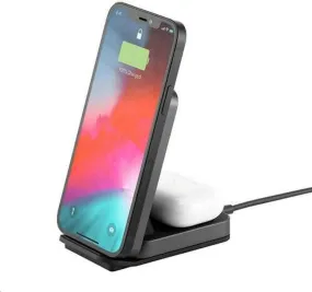 Ubio Labs 2-in-1 Wireless Charging Stand, Black