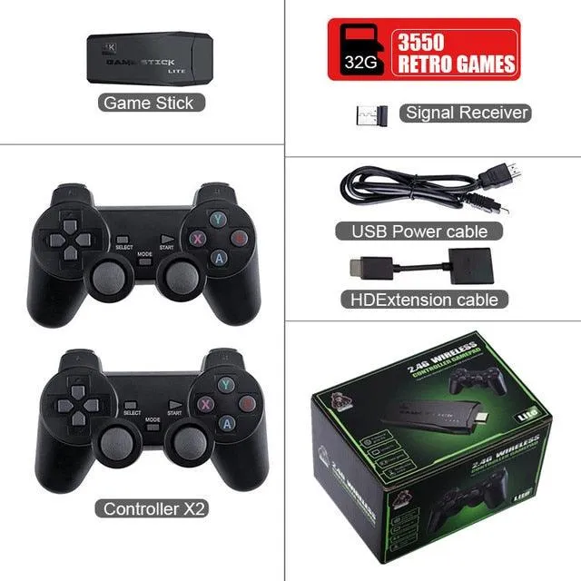 Video Game Console 2.4G Double Wireless Controller