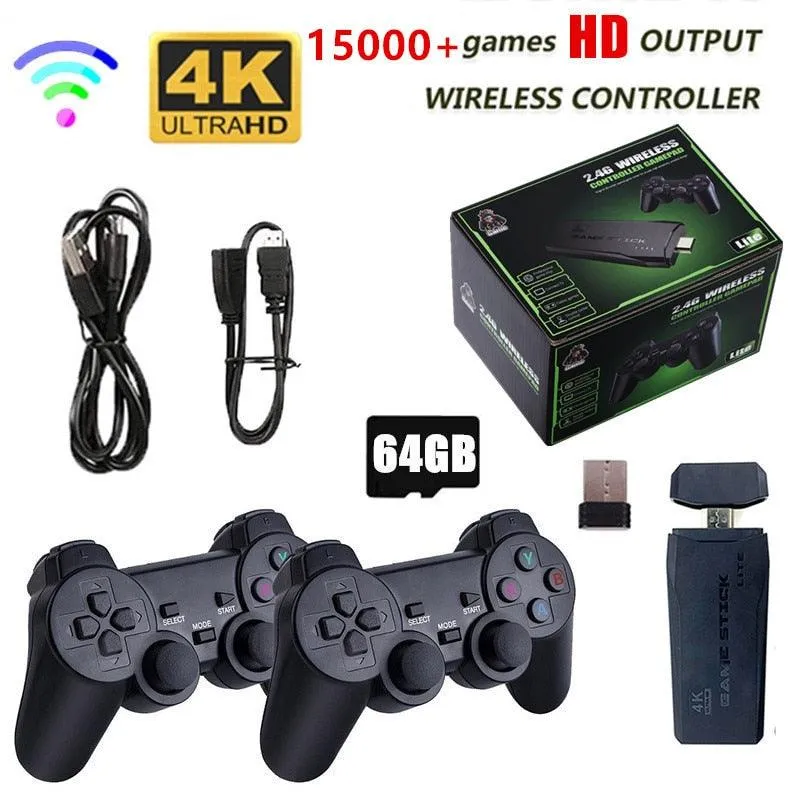 Video Game Console 2.4G Double Wireless Controller