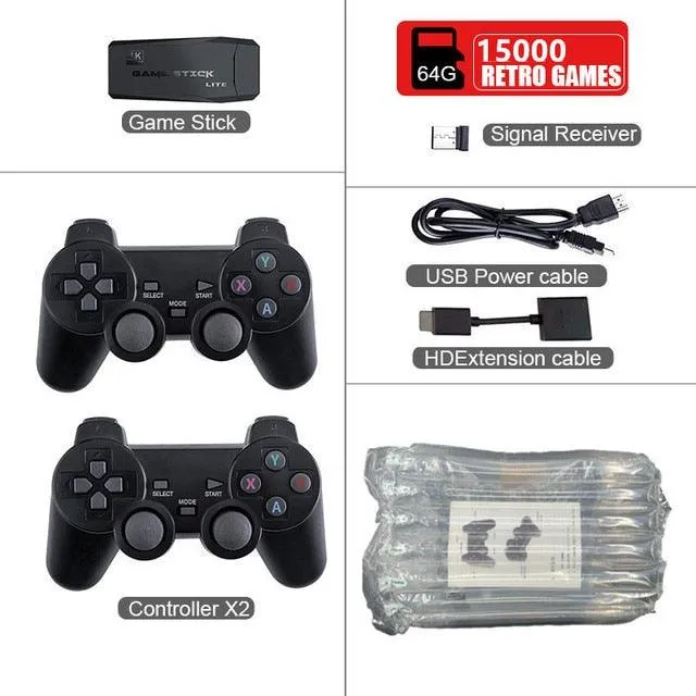 Video Game Console 2.4G Double Wireless Controller