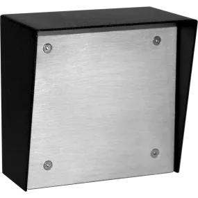 Viking VE-5x5-PNL Black Surface Box 5x5 with Blank Aluminum Panel