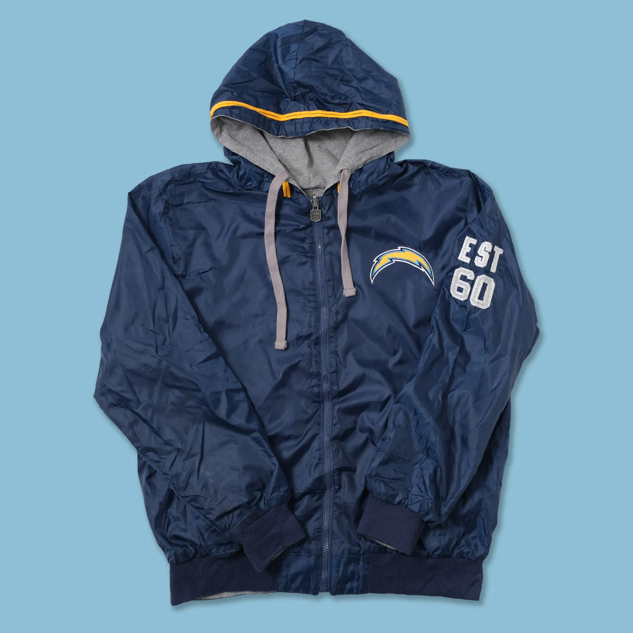 Vintage San Diego Chargers Padded Jacket Medium