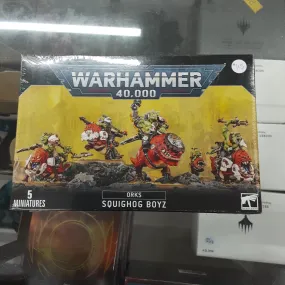 Warhammer 40k Orks: Squighog Boyz