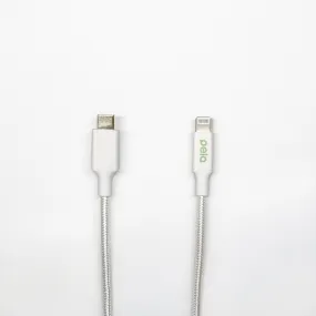 White USB-C to Lightning Cable