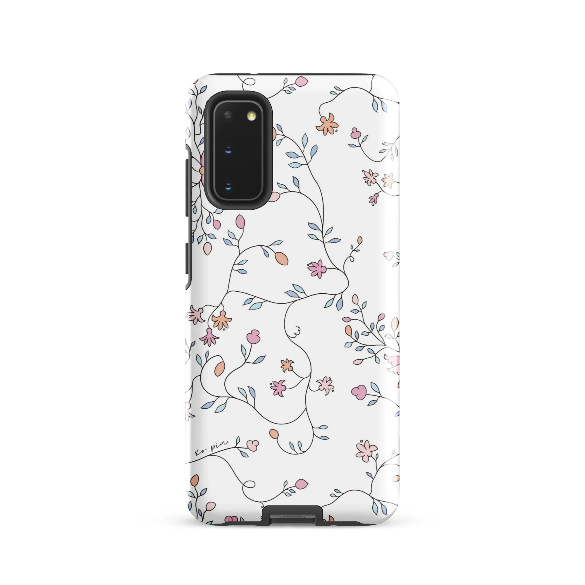 wild clematis tough case for Samsung® in white