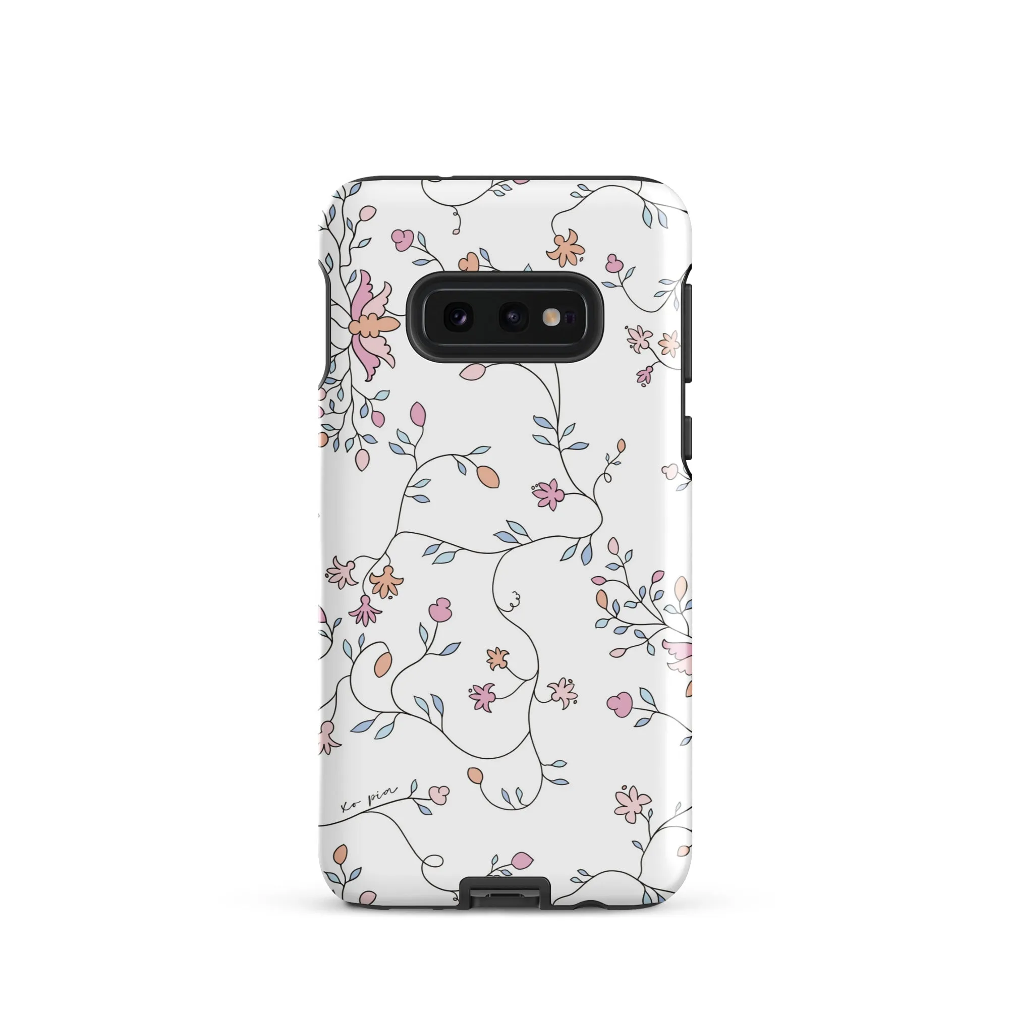 wild clematis tough case for Samsung® in white